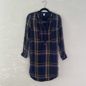 Old Navy Gingham Button Up Dress